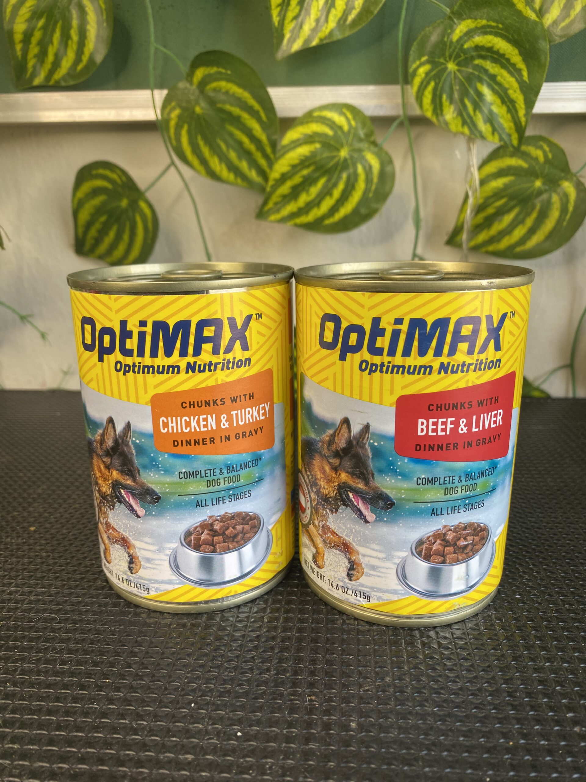 Optimax Can Food Chicken & Turkey