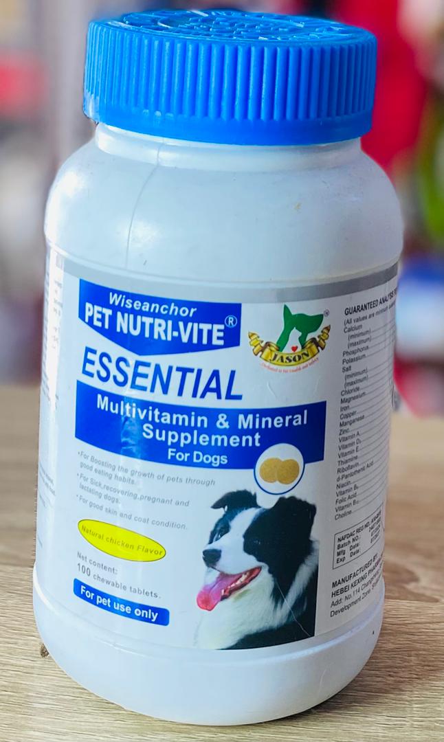 PET NUTRIVITE ESSENTIAL MULTIVITAMIN